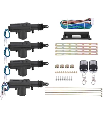 Avital 4105L Fernstart-System - 1-Wege Remote Start Mit 2x 4-Tasten Fernbedienungen