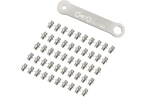 HOUSON 50 viti per pedali della bicicletta, chiodi antiscivolo per pedali della bicicletta, bulloni in acciaio inox per mountain bike, bici da corsa