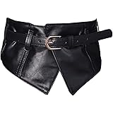 Oyccen Donne Cintura Elastica in Ecopelle Signora Cinture Larga Cinturino in Vita Corsetto