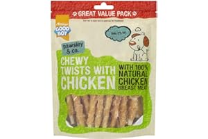 Good Boy Waggles and Co Chewy Twists with Chicken 320g VALUE PACK Single