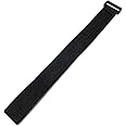 Hook & Loop Elastic Straps, All-Purpose Reusable Tie Down Straps (2, 25mmx510mm)