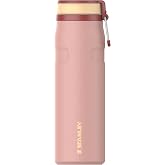 Stanley 1913 Flip Straw Water Bottle With Straw 0.7L - Peach Rose | 10 Hours Cold - 2 Days Ice Cream - Stainless Steel - BPA