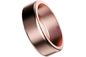 Haloppe Silicone Ring Protector Compatible with Oura Ring Gen 3,Solid Color Anti-Slip Smart Ring Elastic Cover S/M Universal Size for Working Out Rose Gold S