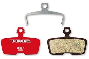 TOP BRAKE Pastillas de Freno de Disco Bicicleta para AVID SRAM Code R/RE/RSC, Guide RE (Performance - Rojo)