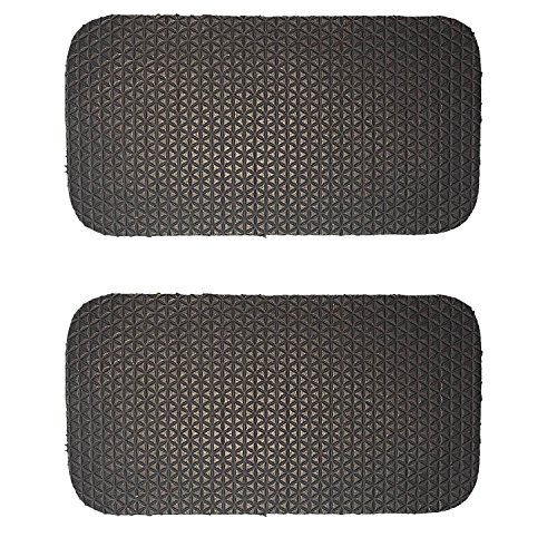 Rancco® PU Leder Handgelenkauflage für Tastatur und Maus w/ 2 Pcs rutschfester Matte, 46.5 cm Genäht Edge Soft Handgelenk Kissen Pad für Notebook / Desktop, Anzug für Büros, Haus, Spiel(Weiß) - 7