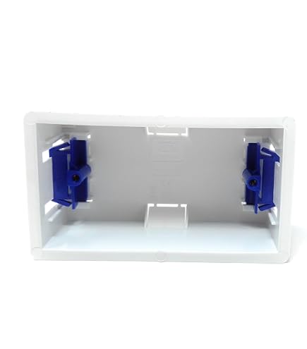 Caja De Empotrar Para Empotrar En Pared De Yeso Pro Elec 2541 - 2 Módulos, Profundidad 35 Mm