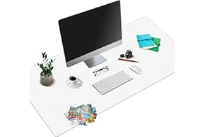 ‎BROTOU BROTOU Schreibtischunterlage Transparent, Rutschfeste Schreibunterlage | 120 x 60 cm | Wasserdicht | Runde Kanten Desk Mat Multifunktionale Schreibtischmatte für Büro und Zuhause