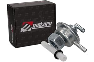 Moturo Unterdruck-Benzinhahn für GY6 Metalltank
