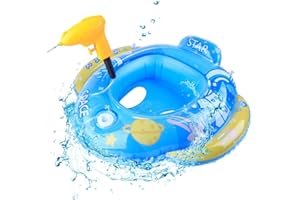Heartsking Bouee Bebe Flotteur de Piscine pour Bébé Enfant, Boue Flotteur Bebe Piscine Swimtrainer pour Enfants Anneau de Natation pour Bébé 1-4 Ans