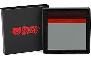 Thermal Grizzly - PhaseSheet PTM (50 x 40 mm) - Almohadilla térmica de alto rendimiento con material de cambio de fase | Duradero, no conductor eléctricamente | Para CPU, GPU y refrigeración