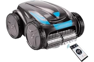 Robot piscine VORTEX 4WD Zodiac. Pour piscines 12x6 m. Nettoie fond/parois/ligne d’eau. Commande à distance + Lift System sur app. Câble avec système anti-emmêlement + chariot. OV 5480 iQ