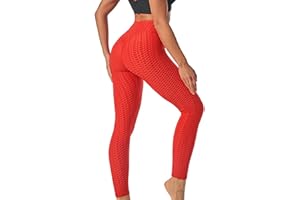 Merlvida Cintura Alta Leggins Mujer Push Up Anti-Cellulite Mallas de Deporte de Mujer - Elásticos Leggins Deportivos Mujer Levante Los Pantalones de Yoga/Ropa Deportiva Mujer para Yoga Fitness Running