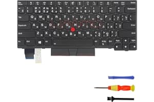 LIAN MO Replacement Keyboard Compatible with Lenovo ThinkPad X13 Gen1/L13 Gen2/L13 Yoga Gen1/L13 Yoga Gen2/S2 5th S2 Gen6 With backlight (Russian, Backlit)