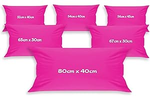 Kosiproducts Replacement Rattan Cushions Water Resistant for Outdoor Patio Garden Seating [Pink, Cushion Only 80x40]