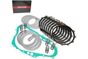 BIGLKNM Clutch Kit Friction Plates & Heavy Duty Springs Gasket for Suzuki DRZ 400 DRZ400 DR-Z400S DR-Z400SM DR-Z400E 2000 2001-2021