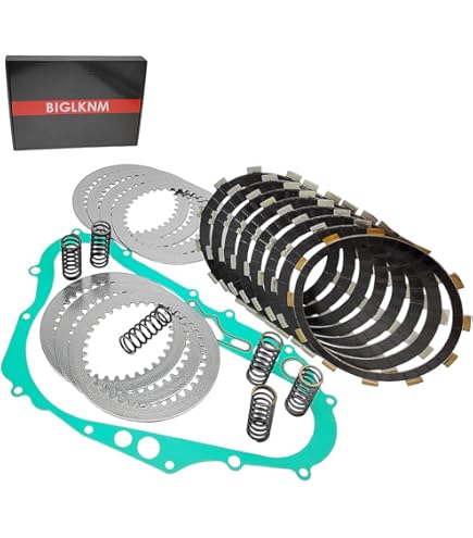 Friction Plates & Springs & Gasket For Kawasaki Bayou 300 KLF300C 4X4 1989-2005 - Foto 10