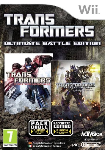 Pack Doble Transformers: El Lado Oscuro De La Luna + Aventuras en Cybertron