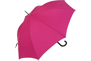 RS-VERSAND RS Umbrella Large Stable for Men and Women with Automatic, Pink, Umbrella with automatic