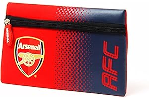 Official Football Merchandise Colours Flat Neoprene Zip Pencil Case