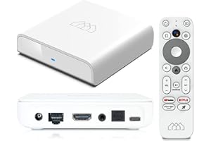 RUPA HOMATICS Android TV Box 11.0 4K HDR Compatible con WiFi5 Dolby Audio, Chromecast, Hulu, Netflix, Prime Video, Disney+ Smart TV Box