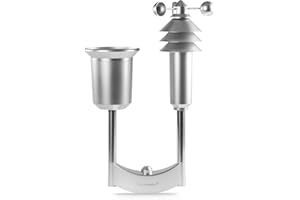 Homematic IP 152057A0 - Sensor Weather Plus, color plateado