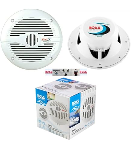 Subwoofer Passivo Pyle PLMRW8 Da 8'' Bianco - 400W, Resistente All'Acqua, Per Audio Auto/Nave - Foto 10