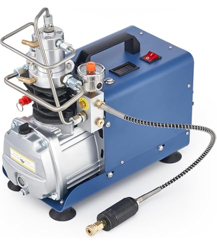 TUXING 4500PSI Alta Pressione PCP Paintball Stazione di Riempimento Valvola in Acciaio Inox HPA CO2 Serbatoio DIN Sistema di Ricarica Nero M18*1.5
