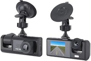 Dual Dash Cam Främre och Bakre Kamera, 1080P HD Bilkamera Körinspelare med 3IN Skärm Parkeringsmonitor Loop Recording G-Senso