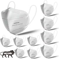 Luzuliyo® Anti Pollution, Reusable, Non-woven Protective Layer Face N95 Mask for men Washable and reusable (Pack of 10)
