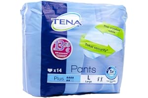Tena Pants Plus Classic - Large - Pack of 10 (Incontinence Pants)