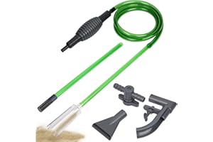 GuKKK Limpiafondos Sifonador Acuario, Sifon Acuario limpiafondos, Cambiadores de Agua de Acuario, Acuarios Limpiador de Peceras, Aspiradores de Fondo para Acuarios, para Limpieza de Arena del Filtro