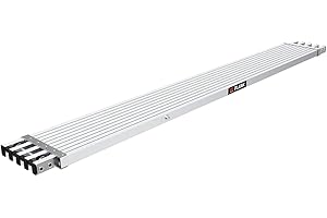 Little Giant 10915 Leiter, Teleskop-Diele, Leiter-Zubehör, Aluminium, 2,7 - 4,6 m