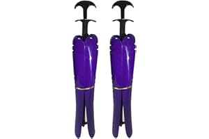 Condello Casa Boot Tree Shaft Shaper Holder, Reusable Support Form Insert, Spring Loaded Adjustable Stand-Up Keeper to Prevent Creasing for Women Men Kids Cowboy Knee High Tall Boots (L 42cm Purple)