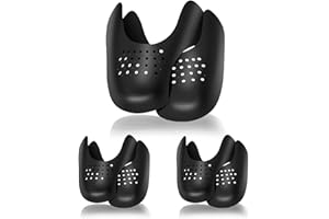 DLNXRUIS Antipiega Scarpe,3 Paia Di Shield Scarpe, Protettori Per I Talloni Anti-Grinze Scudi Per Scarpe,Coperture Protettive Per Uomini 3 Paia(40-46)