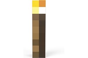 Minecraft Zak Designs Bouteille d'eau en forme de lampe de poche avec couvercle à visser, matériau durable, gobelet résistant (650 ml, plastique, sans BPA)