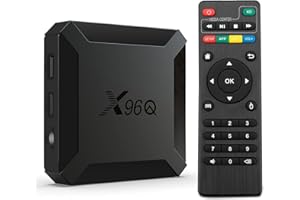 BOITIER IPTV X96‎‎‎‎‎‎‎‎‎‎‎‎‎‎‎‎‎‎‎‎Q Boitier TV Box Android10.0 2GB/16GB Mini Smart TV Box Allwinner H313 Quad Core WiFi,4K HD,100M LAN Enternet 2.4G H.265 Lecteur Multimédia