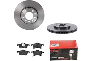 2 Bremsscheiben COATED DISC LINE belüftet Ø280 mm + Bremsbeläge vorne Vorne von Brembo Innenbelüftet (P-B-01-00736) Bremsensatz Bremsanlage Bremsen-Kit,Bremsenset, Bremsscheiben, Bremsbeläge,