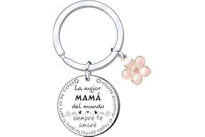 YUANSI Regalo Mamá Regalo Mamá Llavero Regalo Mamá Cumpleaños Regalo Mamá Aniversario Regalo Mamá Navidad Regalos Para el Día de la Madre Regalo Mamá Original Regalo Mamá Personalizado
