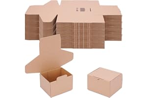 verpacking 100 boîtes pliantes 12 x 10 x 8 cm brun (dimensions extérieures 12,5 x 10,5 x 8,5 cm) WP 10 carton d'expédition carton d'emballage
