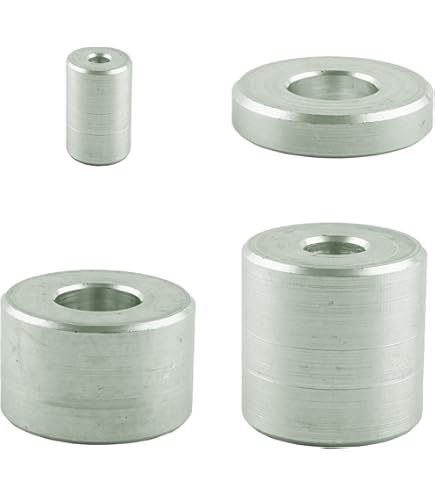 12 Distanziali In Ottone M6 - 6x12x10 Mm Per Bulloni 1/4" O M6, Alta Resistenza