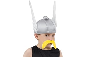 GENERIQUE - Genique Astérix - Casco para niño (astérix y Obélix