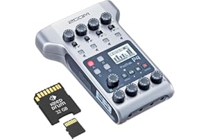GENERISCH Zoom P4 Podtrak Compact Podcast Recorder - Keepdrum Bundle