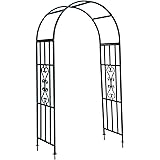Metalen Tuin Boog 2.5m Heavy Duty Rose Archway Trellis
