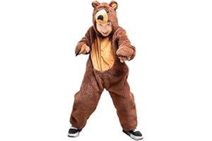 Ikumaal Braunbär-Kostüm, F67 74-122, Baby Babies Klein-Kind Kinder-, Grizzly Braun Bär-en Kostüm-e Fasching Karneval Karnevalskostüm-e Faschingskostüm-e