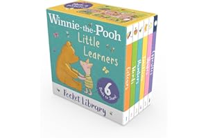Winnie-the-Pooh Little Learners Pocket Library: With 6 illustrated mini early learning books, this slipcase is the perfect Christmas stocking filler for young fans aged 10 months and over