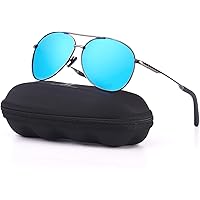 MXNXEU Sonnenbrille Herren Fahrerbrille Polarisiert Schwarz Polarisierte Sonnenbrille Herren Outdoor Vintage Unisex UV400 Fah