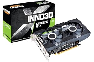 Inno3D N16502-04D6X-1177VA25, Scheda Grafica GeForce GTX 1650 X2 OC 4 GB GDDR5-2 DisplayPort/HDMI