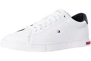 Tommy Hilfiger Hombre Vulcanized Sneaker Essential Leather Detail Vulc Zapatillas