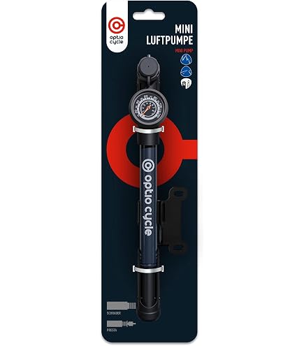 FILMER Bicycle Air Pump Dotty Bicycle Pump Wheel Pump Double Action Pump Hand Pump Red Sports & Outdoors