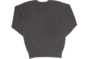 CKL SCHOOL WEAR Boys School Uniform V Neck Cotton Mix Kintted Jumper School Pull Over Jumpers